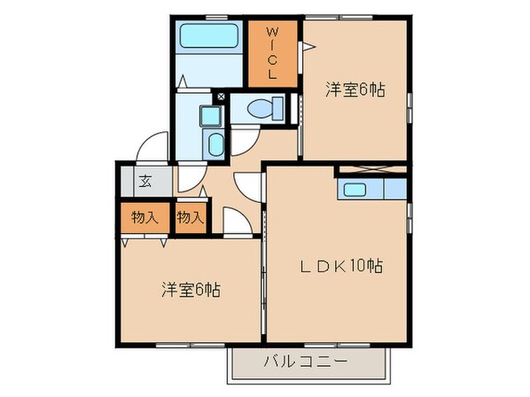 リバティヒルズの物件間取画像